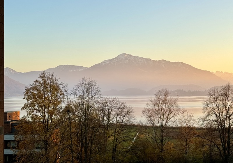 home swap in Cham, Switzerland