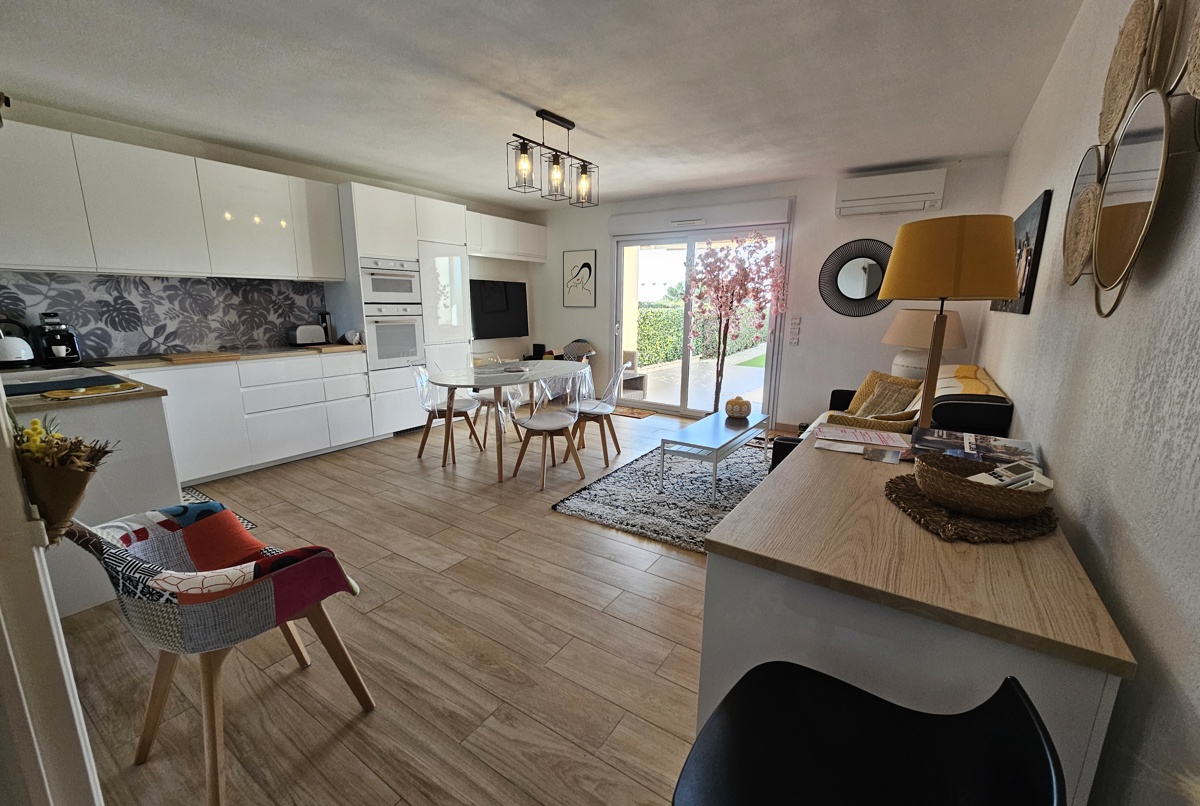 échange appartement standing 57m2 st raphael var