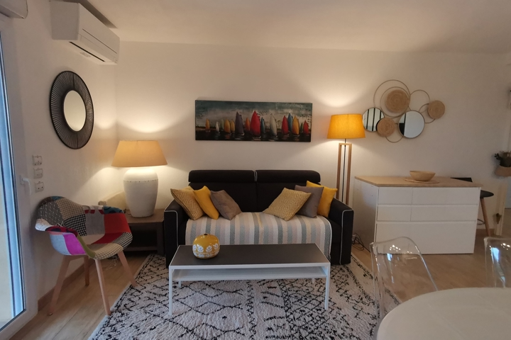 échange appartement standing 57m2 st raphael var - 1