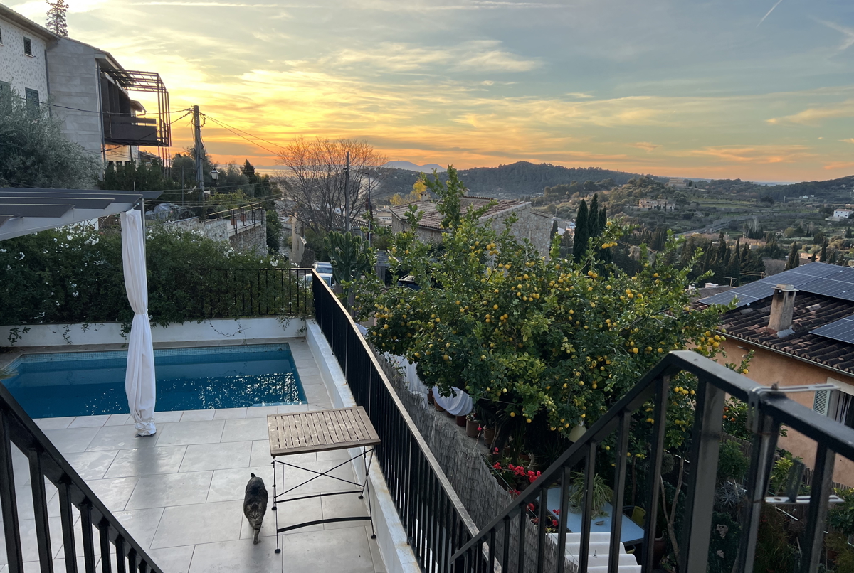 Home with a view and 300 days of sun