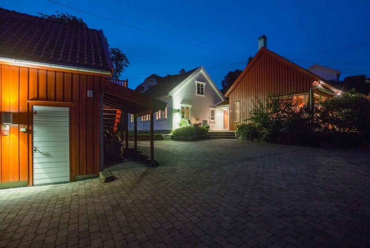 High standard house on idyllic Norwegian island.