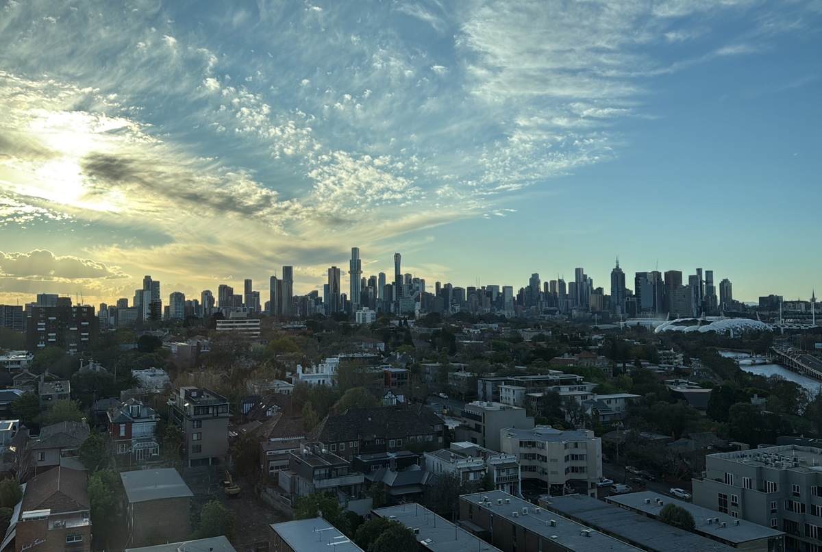 Million dollar views in Melbourne