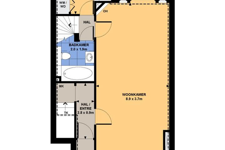 Green, secluded city home, 1 hour from Amsterdam - 2