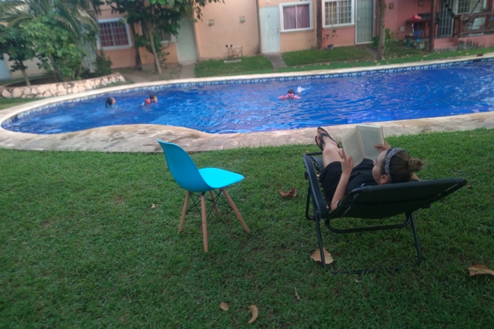 Palmeras, cocos, alberca + un ambiente tropical - 19