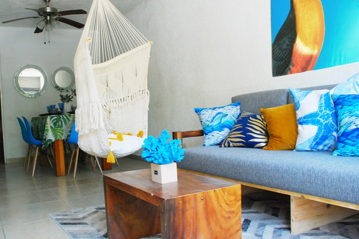 Palmeras, cocos, alberca + un ambiente tropical - 2