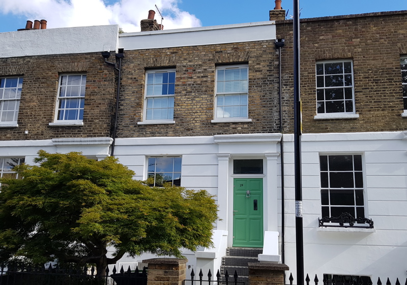 home swap in London, England