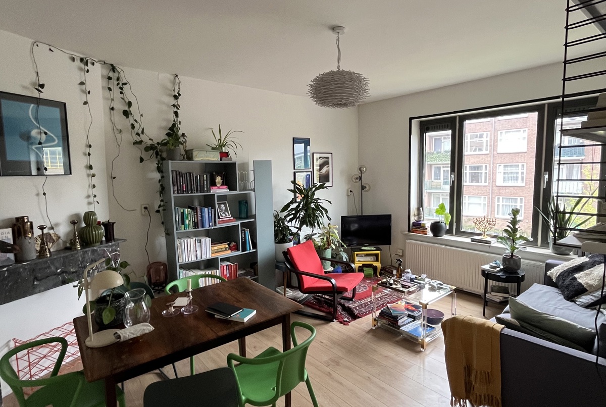 Jelle's home (shared with cat)