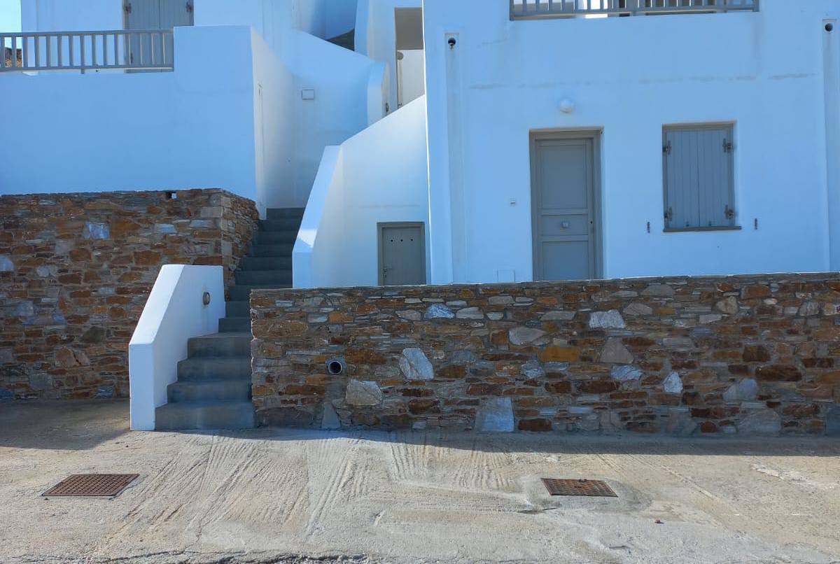 cosy blue and white by the sea