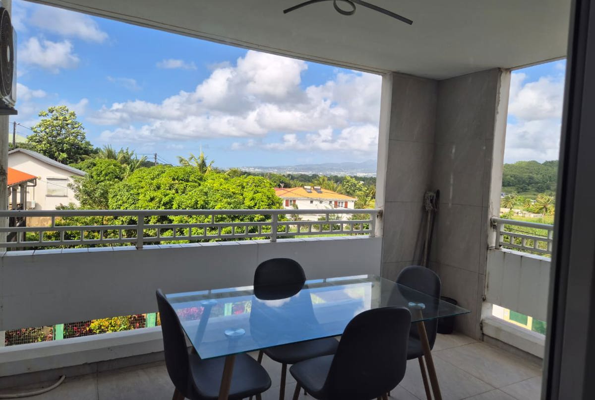 In Martinique next to the airport with a nice view