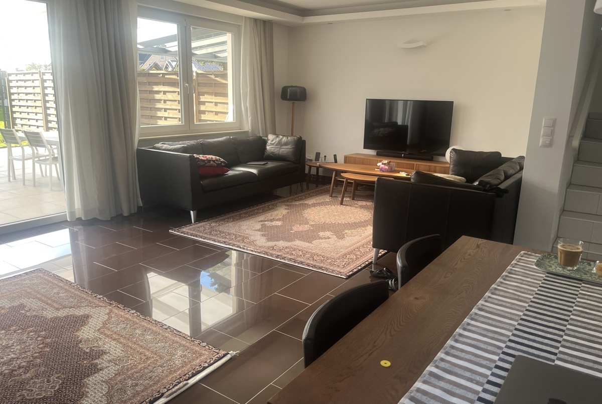 Semi-detached houses in Hamburg, Germany