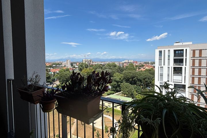 Park view 12th floor 50mq flat in Affori - 4