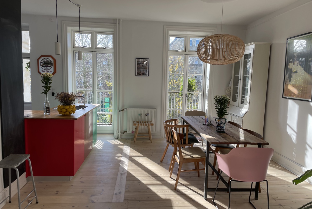 Stylish apartment in Historic Christianshavn