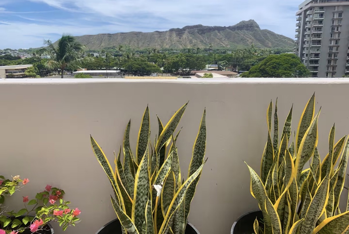 Huge Lanai, view of Diamond Head - 2 bedroom