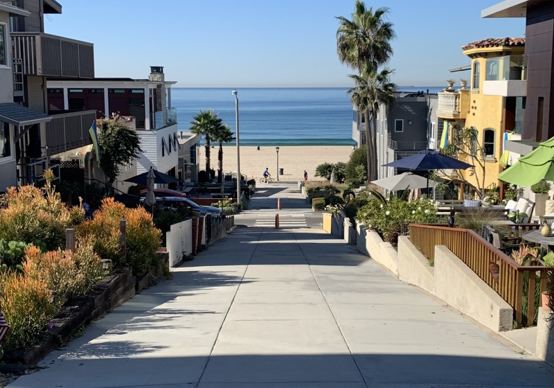 home swap in Manhattan Beach, California