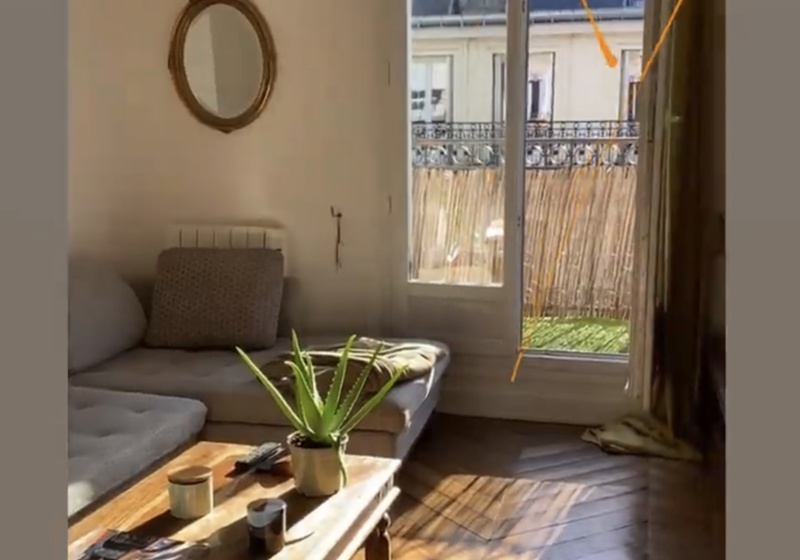 home swap in Paris, France