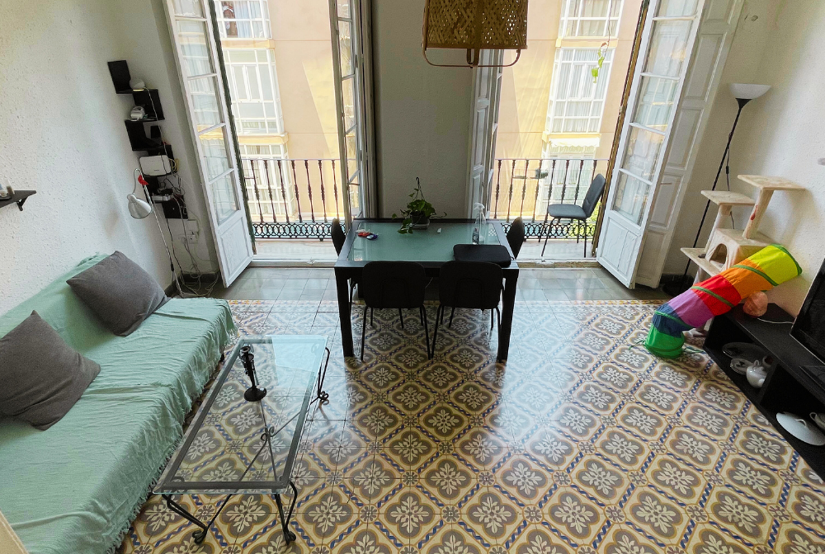 Colonial flat in malaga city center