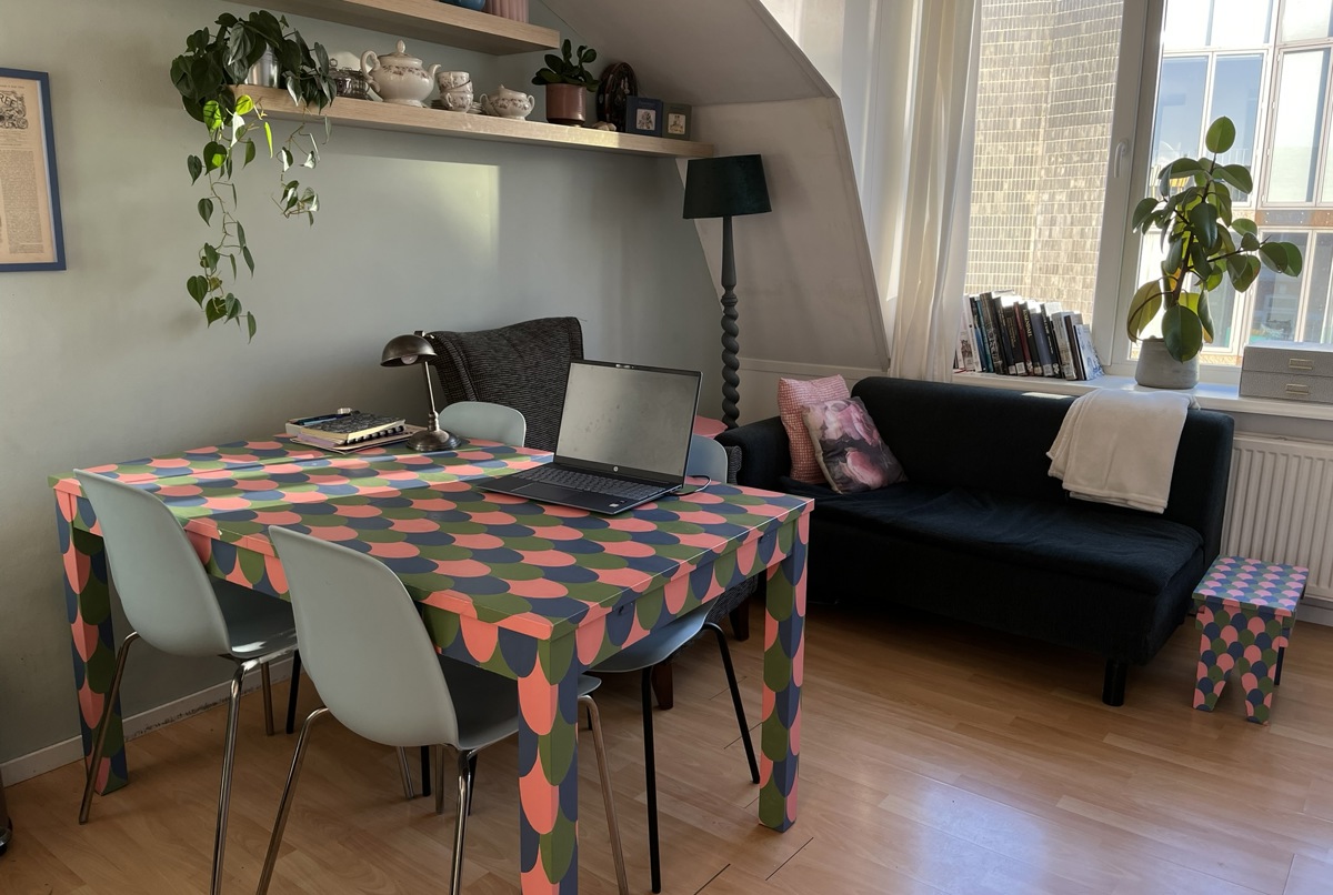 Colourful studio in central Utrecht