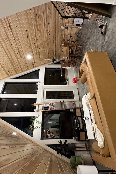 Cozy Black A Frame tucked in the woods - 1