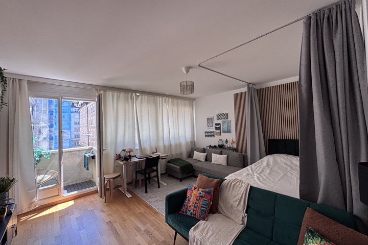 Cozy studio in vibrant Eaux-Vives, Geneva - 2