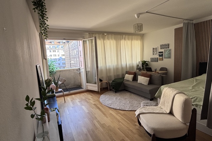 Cozy studio in vibrant Eaux-Vives, Geneva - 2