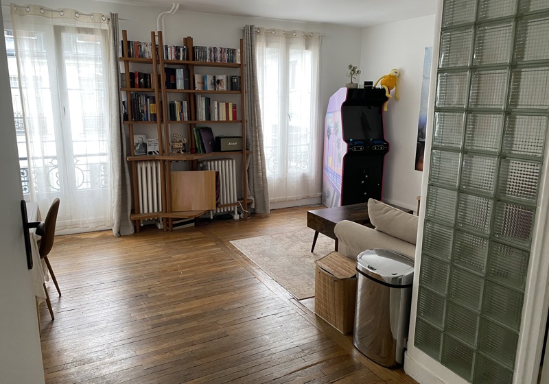 home swap in Paris, France