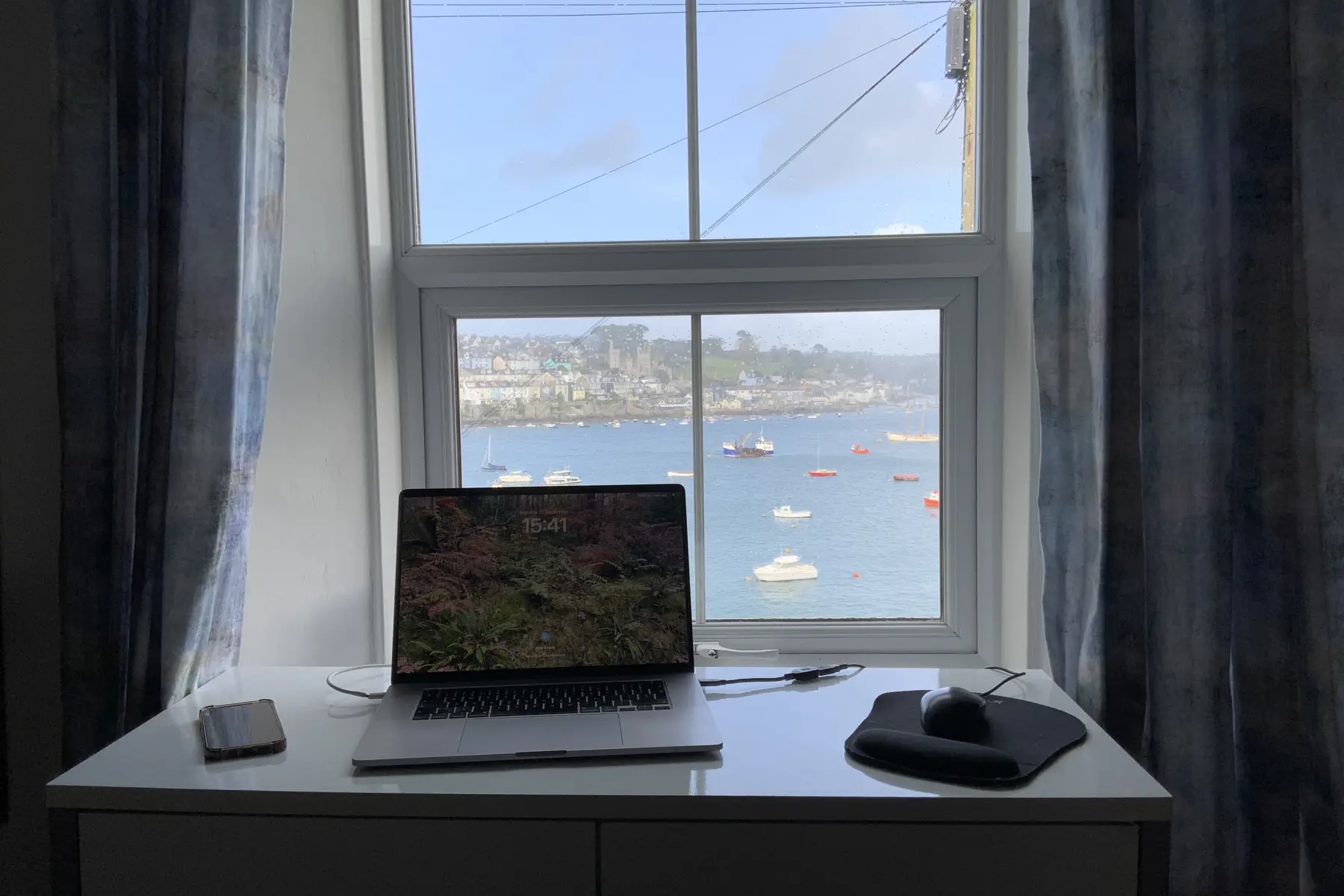 home swap Polruan Cornwall England