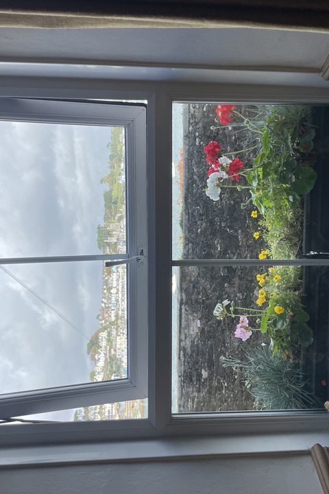 On the Cornish coast path with an awesome view. - 12