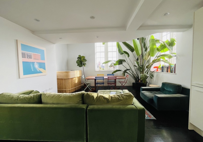 home swap in London, England