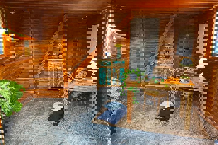 Cozy Wooden Balinese Joglo - 5