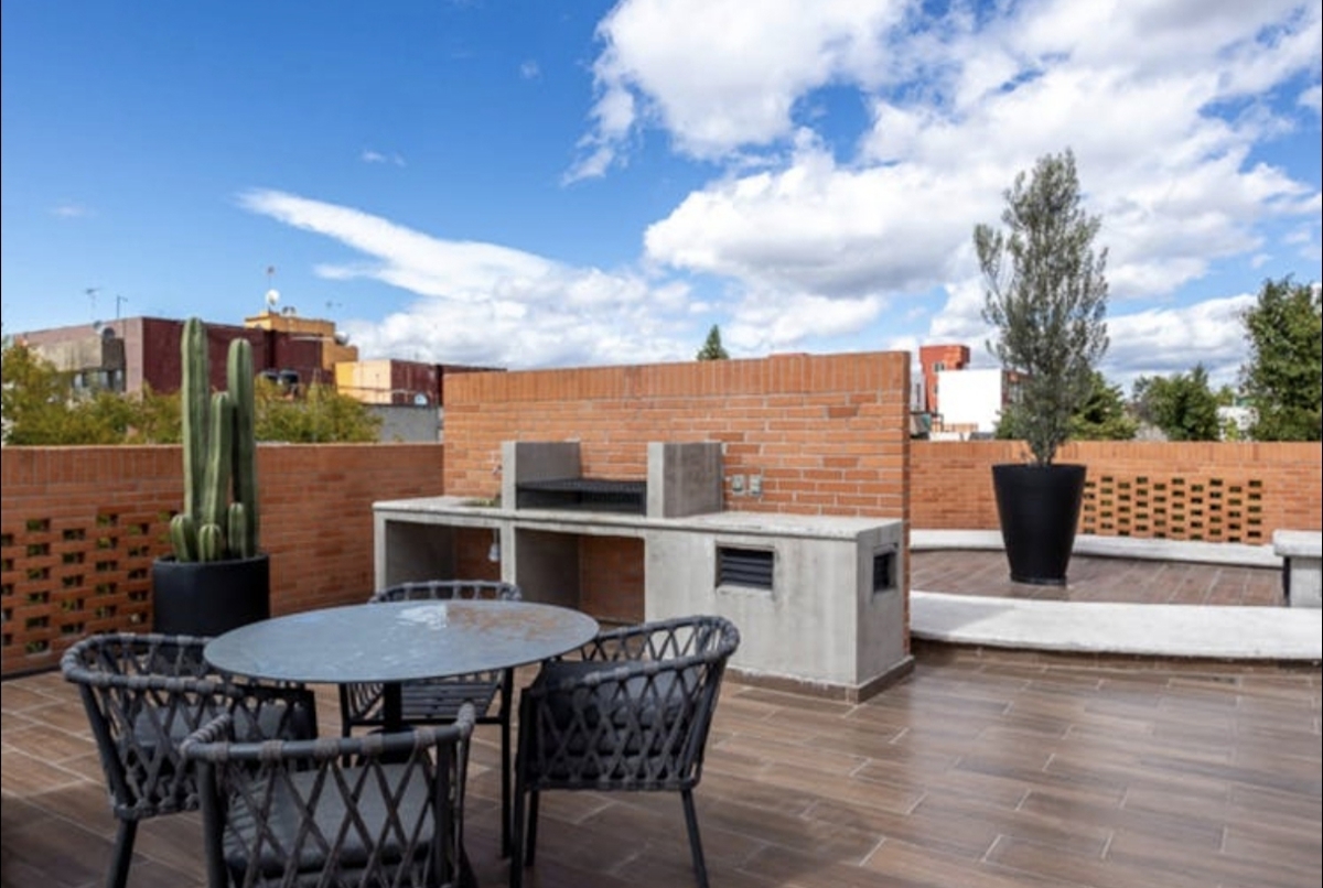 Cozy place 7min from Coyoacán + Nice Rooftop.