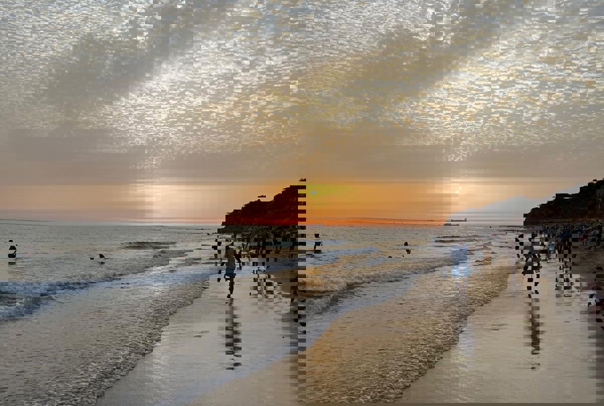 Flat next to the sea. One of best beaches in Spain