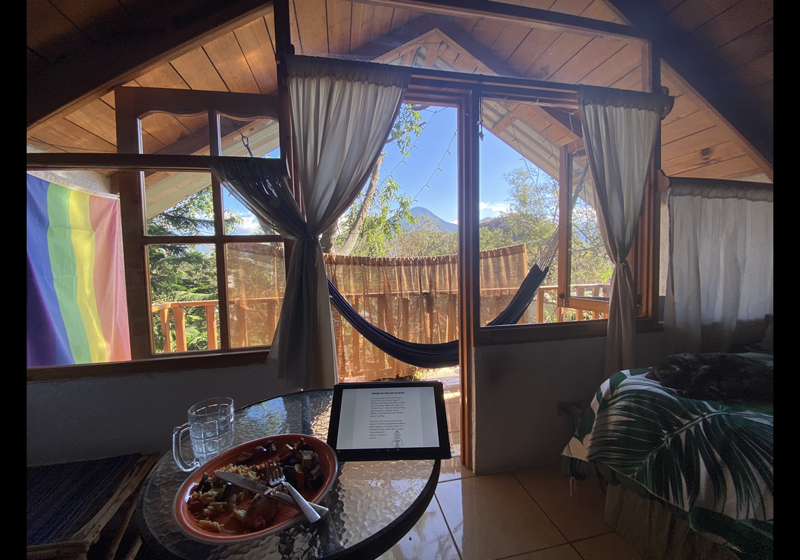 home swap in San Marcos La Laguna, Guatemala