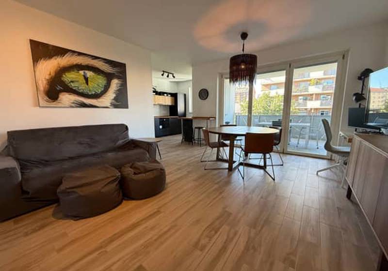home swap in Milan, Italy