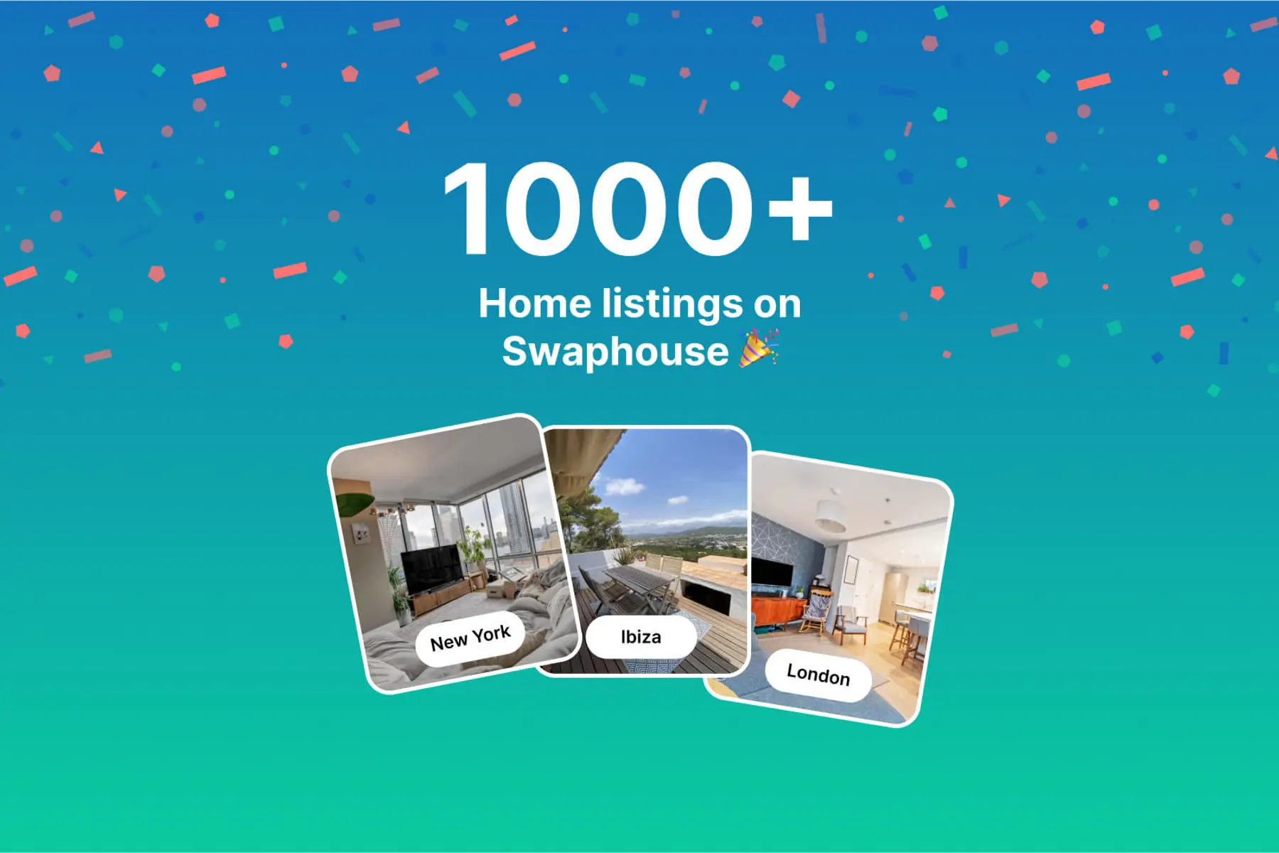 1000+ home listings on Swaphouse