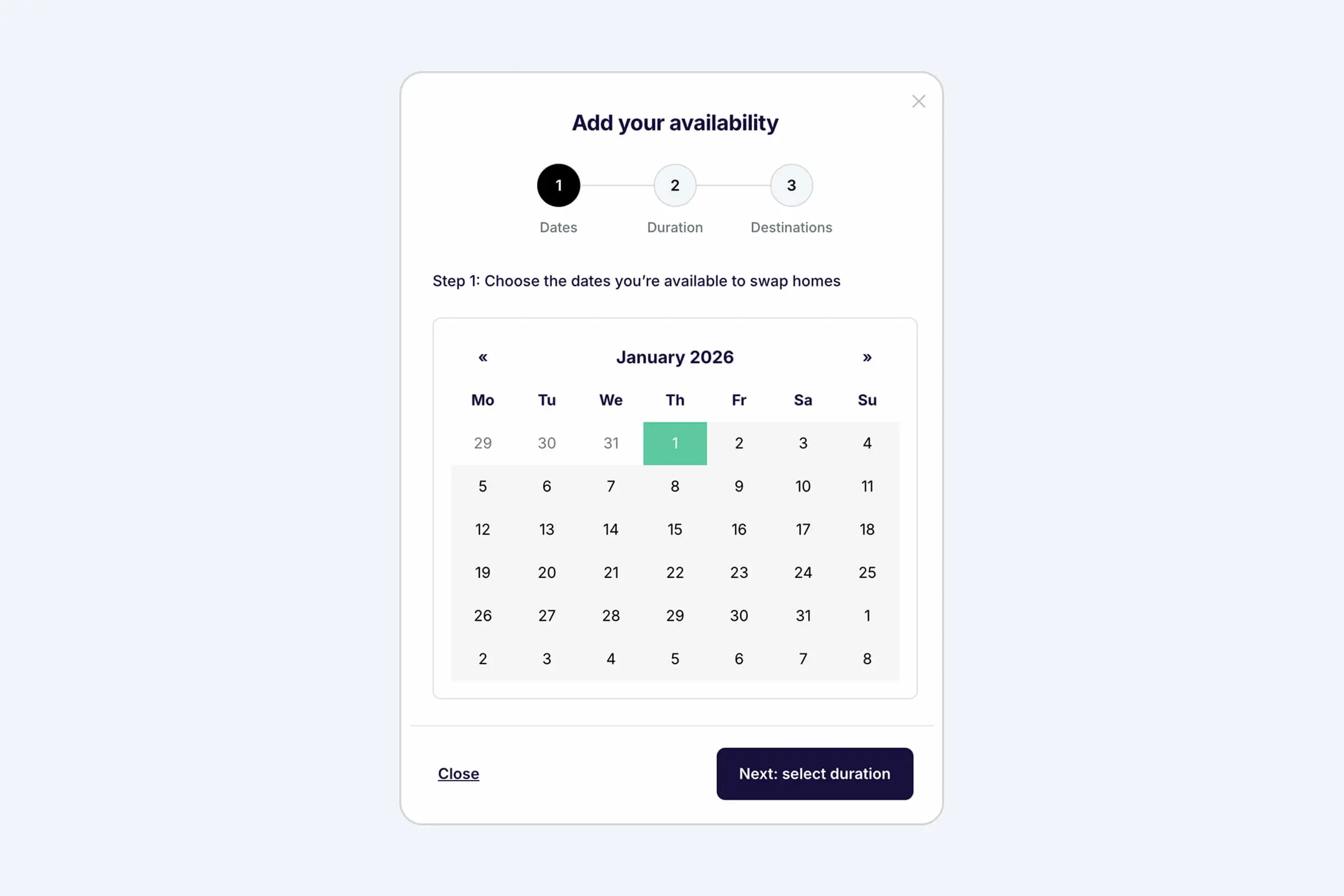 Swaphouse add availability