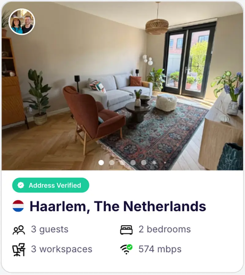 Address verified home listing example on Swaphouse