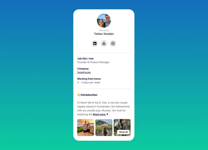 How to Write the Best Swaphouse User Profile