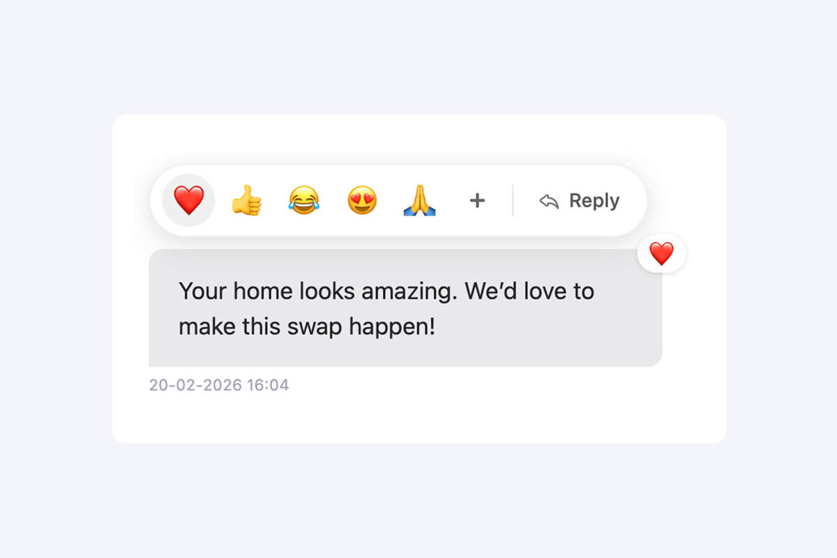 Swaphouse Emoji Reactions