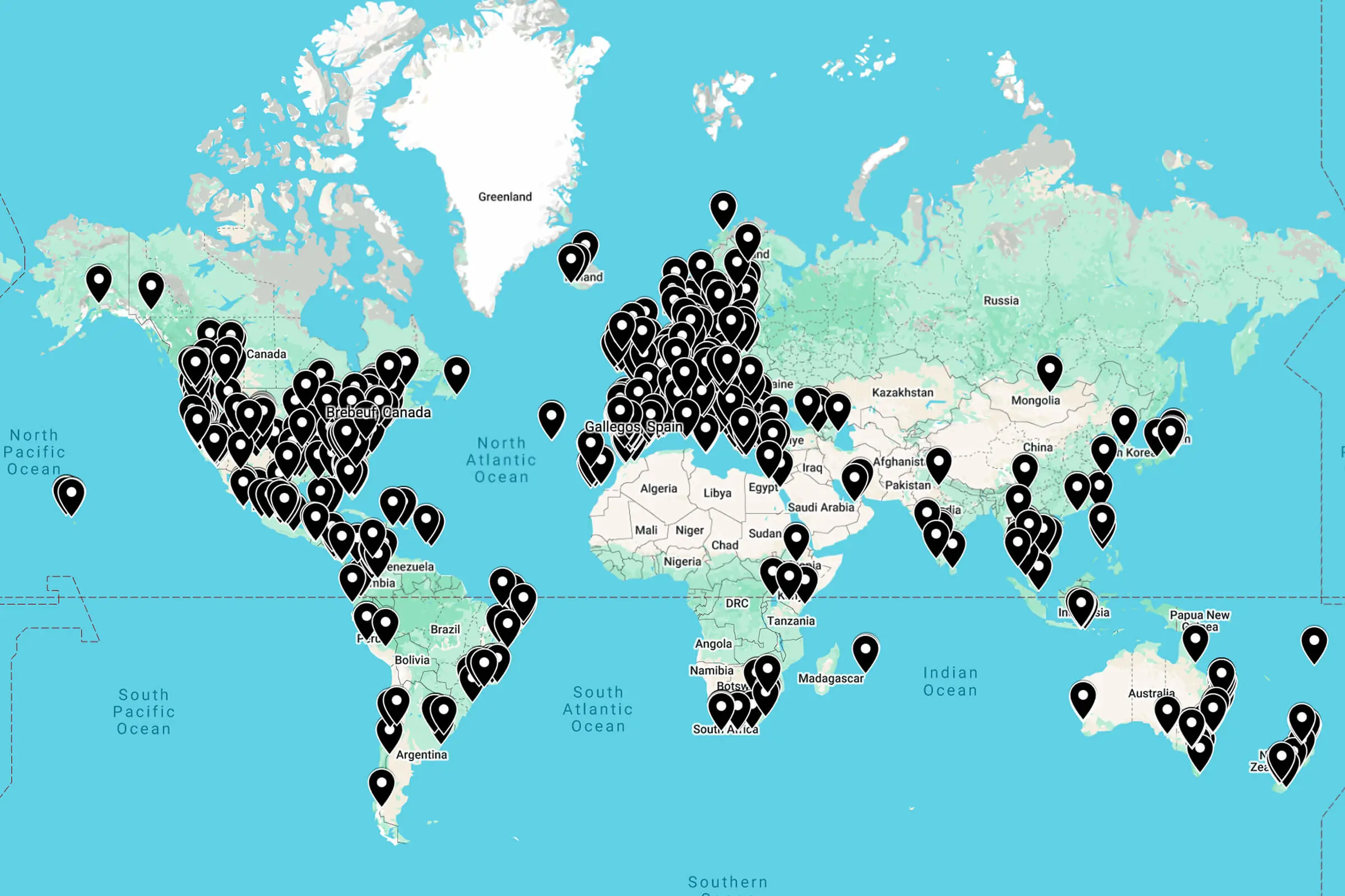 Swaphouse homes in over 1000 unique destinations