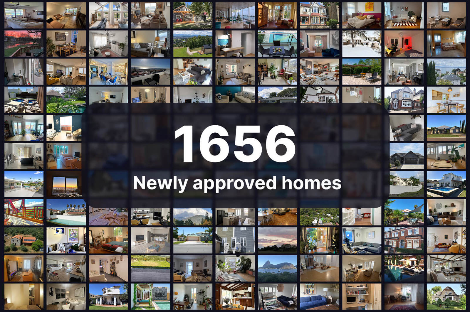 1656 Newly approved homes