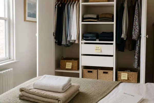 What to do with personal belongings during a home swap