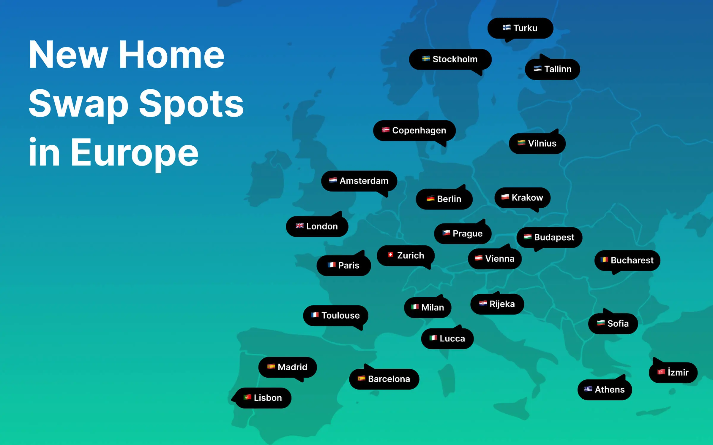150 home listing europe map
