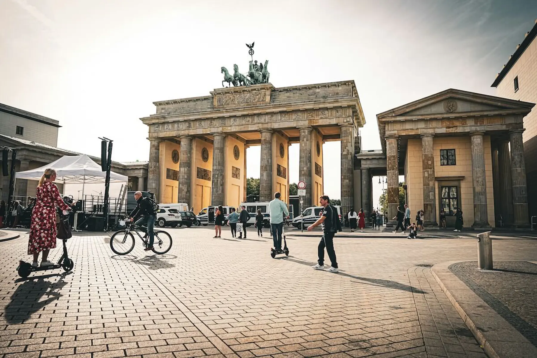 workation in berlin biking and other transport options